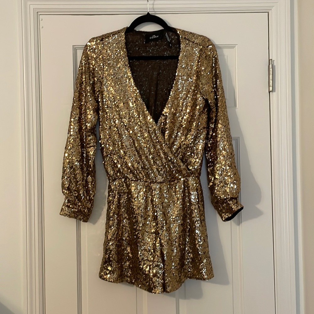 Sequin Romper
